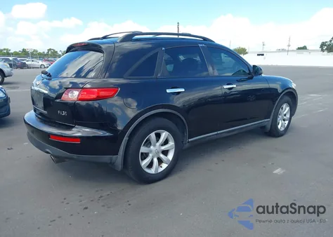 2003 Infiniti Fx35 из США, поврежденный, VIN JNRAS08W73X203373